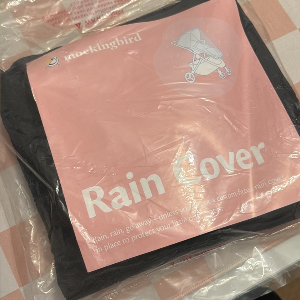 Mockingbird Stroller Rain Cover NEW IN BAG - Picture 2 of 3